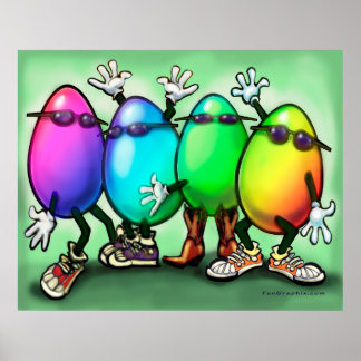Affiches Oeuf de Pâques