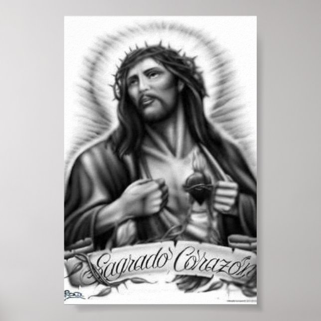Affiches Oeuvre originale de Sagrado Corazón (Devant)