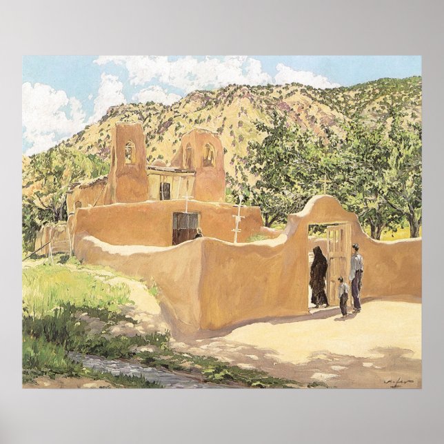 Affiches Oferta Para San Esquipula de Walter Ufer (Devant)