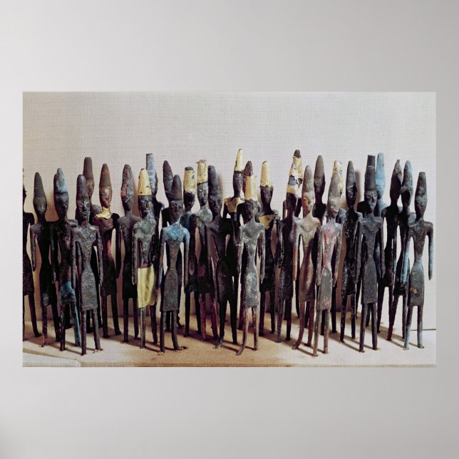 Affiches Offrant des statuettes, du Temple de (Devant)