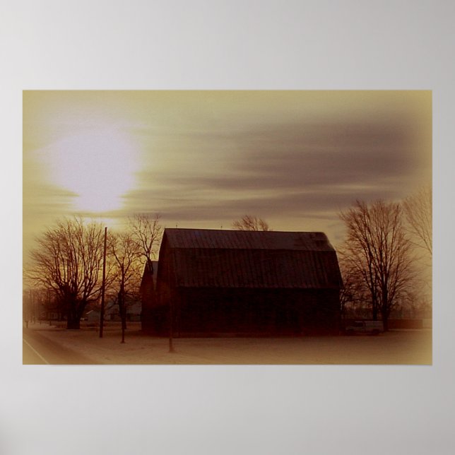 Affiches Ohio Barn (Devant)