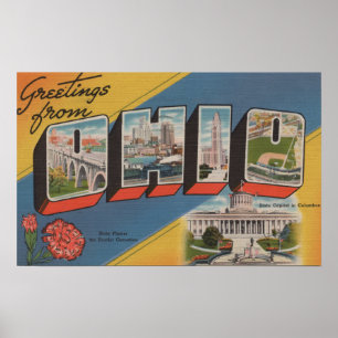 Affiches Ohio (Capitale d'Etat/Fleur) - Scène aux grandes l