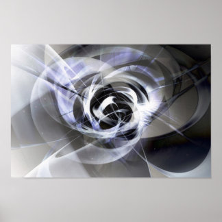 Affiches ohmni cyberfunk cadre d'animation techno tribale