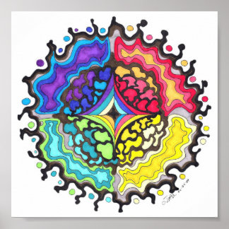 Affiches OilslickMandala