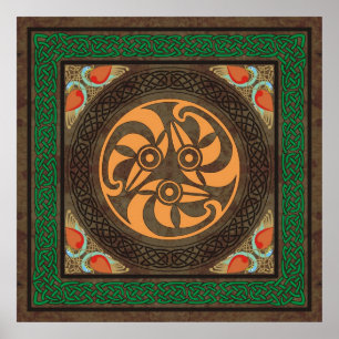 Affiches Oiseaux celtes