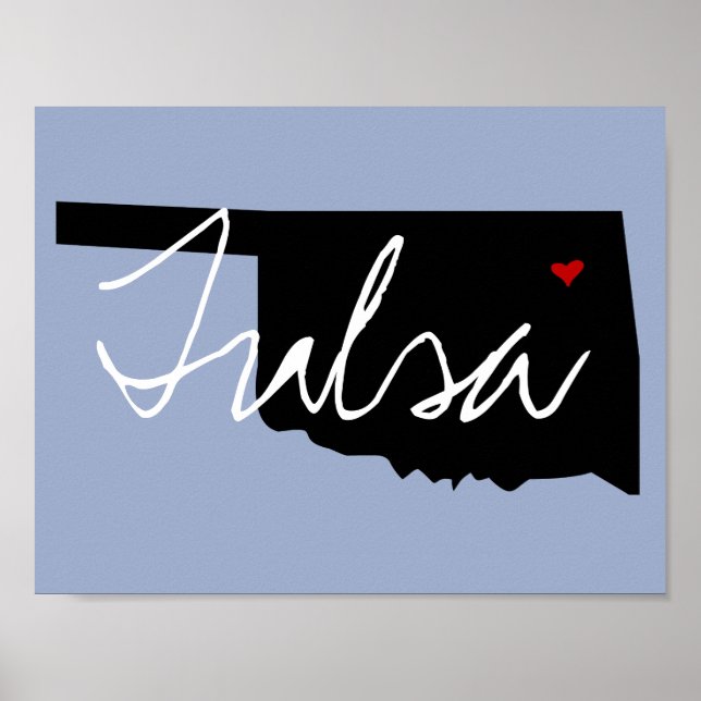 Affiches Oklahoma Town (Devant)