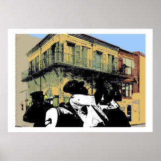 Affiches Old Absinthe House Brass Band