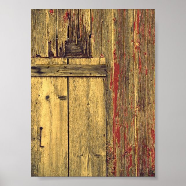 Affiches Old Barn Wood (Devant)