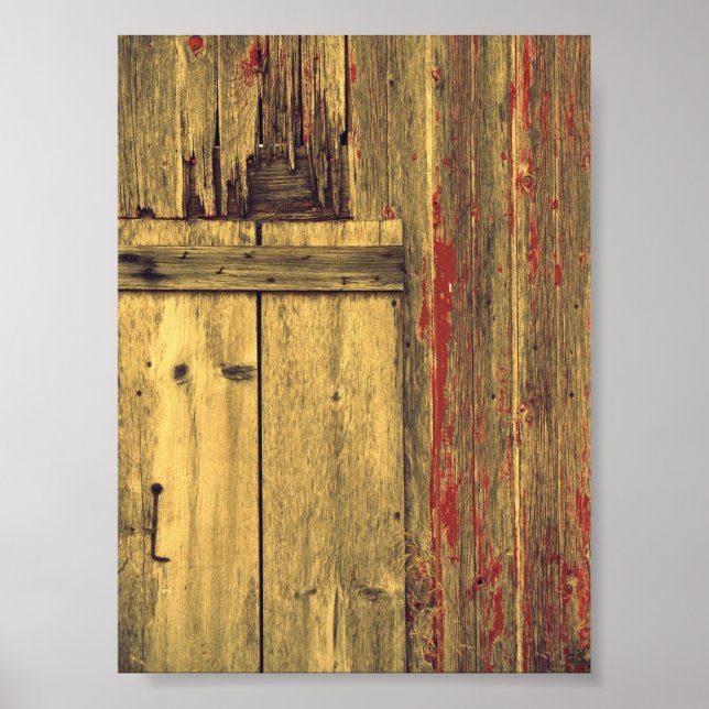 Affiches Old Barn Wood (Devant)