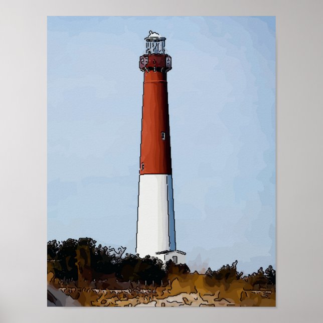 Affiches Old Barney, LBI New Jersey (Devant)