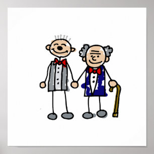 Affiches Old Gay Couple