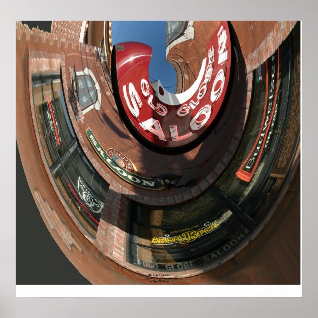 Affiches Old Globe Saloon, Carson City, Nevada (Devant)