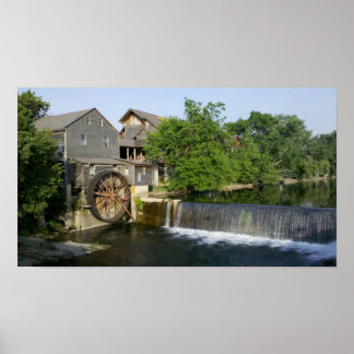 Affiches Old Mill dans les montagnes Great Smoky