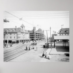 Affiches Old Orchard Beach Hotels, 1904