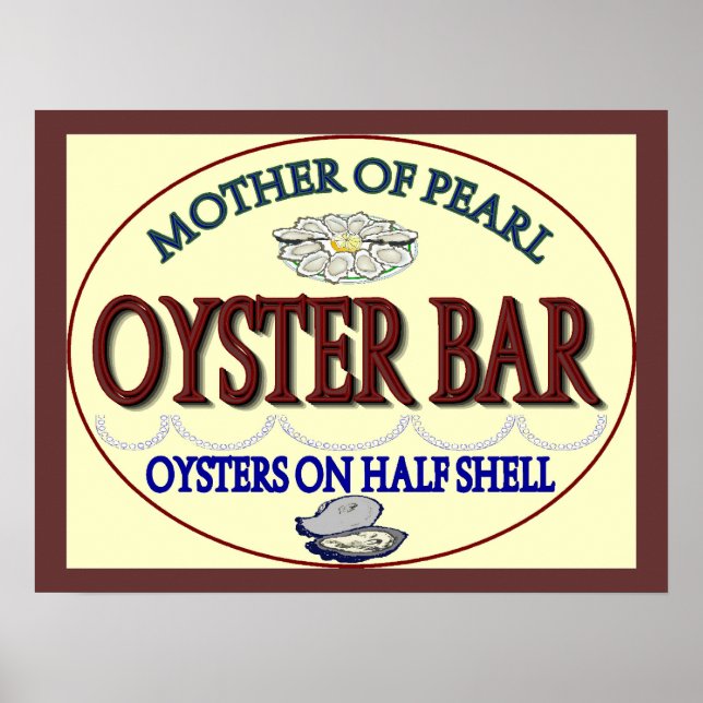 Affiches Old Pearl Oyster Bar (Devant)