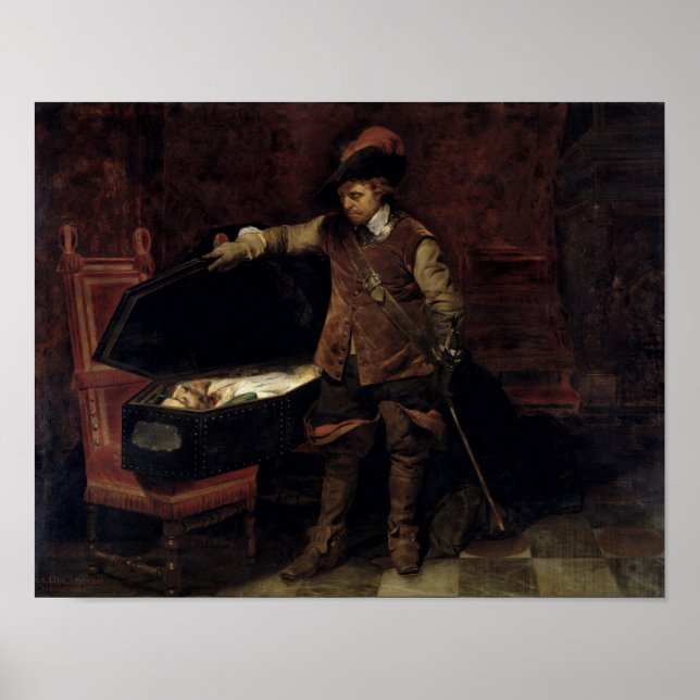 Affiches Oliver Cromwell Ouverture du café de Charles (Devant)