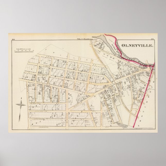 Affiches Olneyville Providence Rhode (Devant)