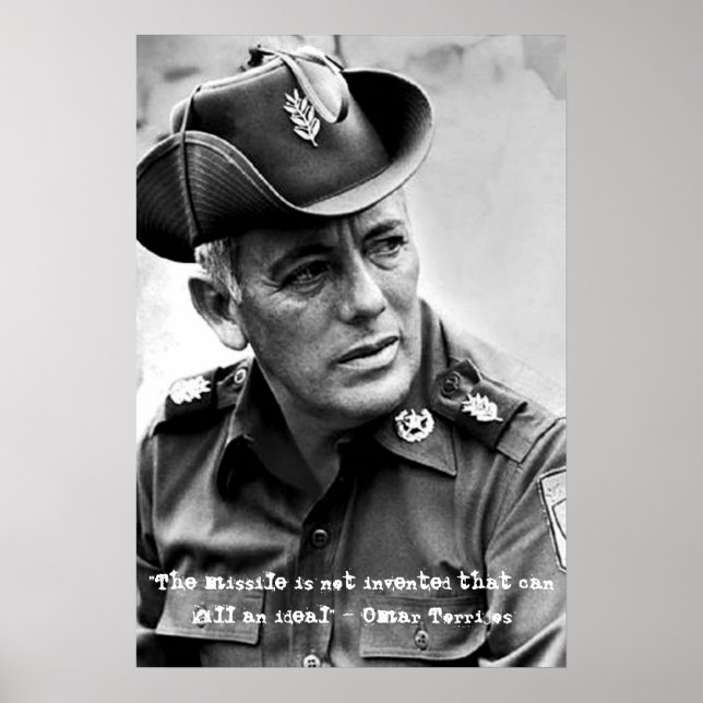 Affiches Omar Torrijos (Devant)