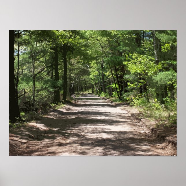 Affiches Ombres après-midi (Devant)