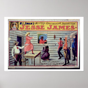 Affiches 'On ne construit pas la prison qui tiendra Jesse