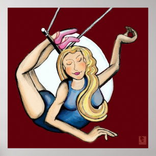 Affiches On the flying trapeze