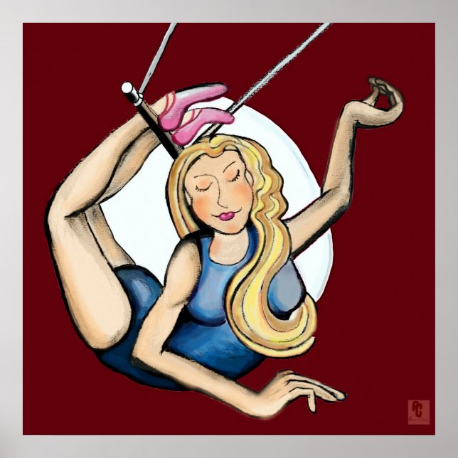 Affiches On the flying trapeze (Devant)