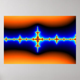 Affiches Onde cérébrale - Fractale