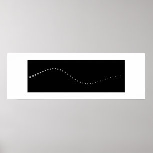 Affiches Onde sinusoïdale