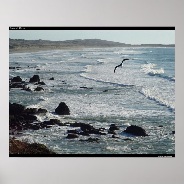 Affiches Ondes stratifiées (Devant)