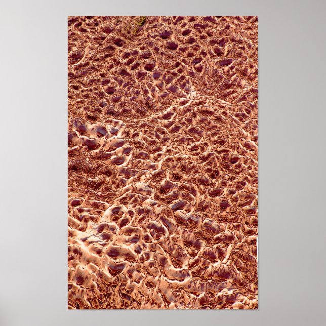 Affiches Ondes sur la barre de sable (Devant)