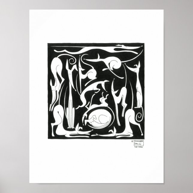 Affiches "One Dozen" (Devant)