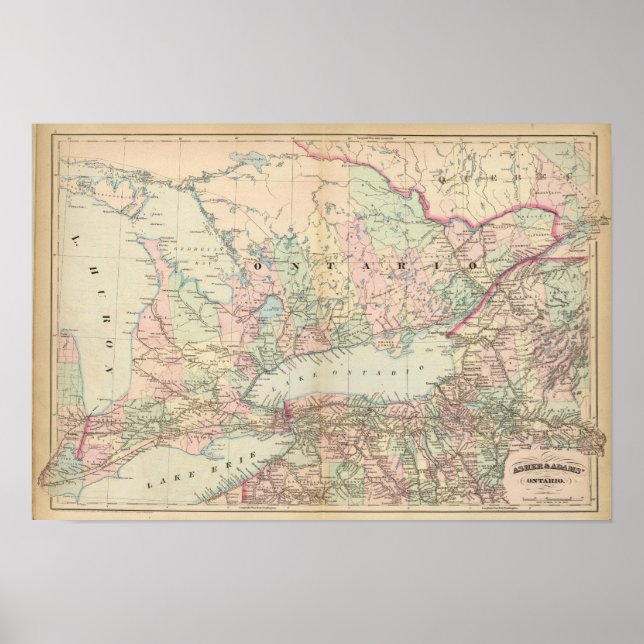 Affiches Ontario (Devant)