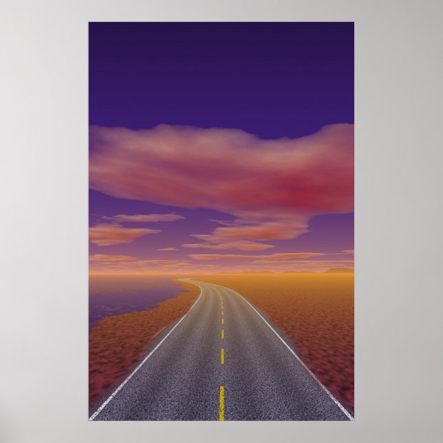 Affiches OnTheRoadAgain - Camion solitaire (Devant)