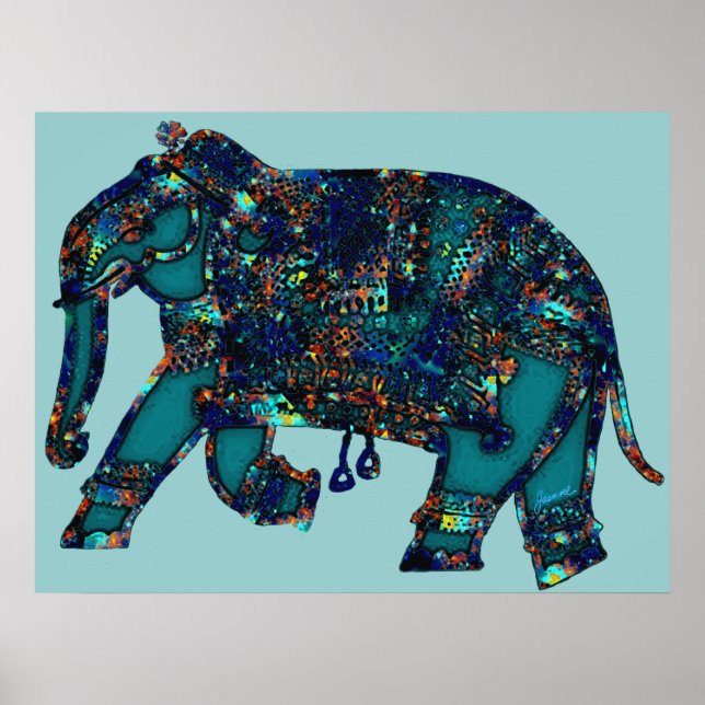 Affiches Onyx Elephant (Devant)