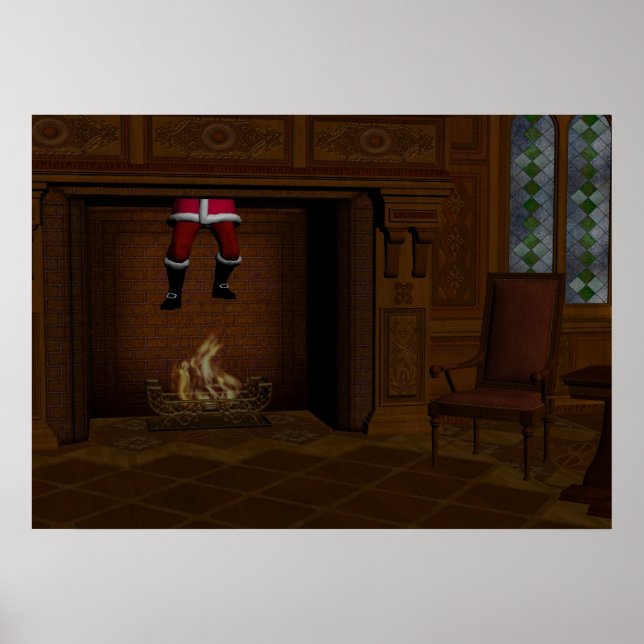 Affiches Oops - Surprise Chaude Pour Le Père Noël (Devant)