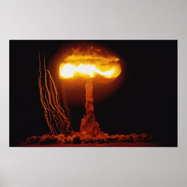 Affiches Opération Upshot Knothole, événement CLIMAX (Devant)