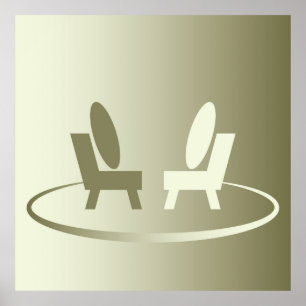 Affiches opposés en harmonie