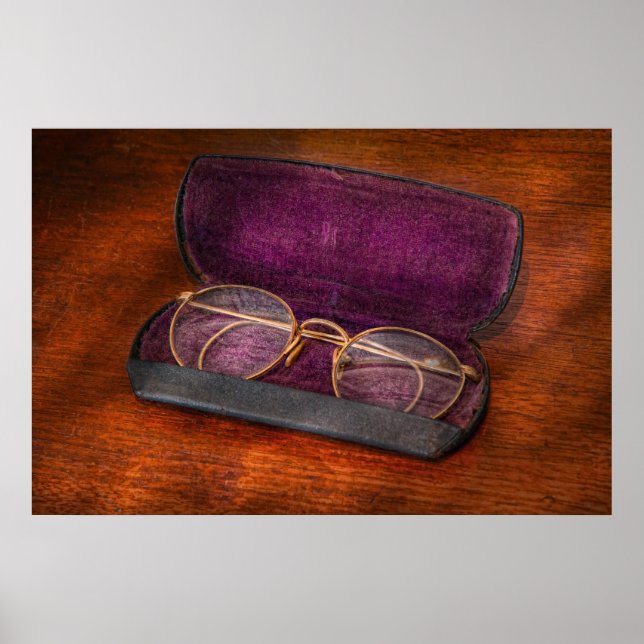 Affiches Optométrie - Quelqu'un a vu mes lunettes (Devant)