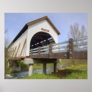 Affiches OR, comté de Jackson, pont couvert McKee