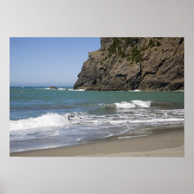 Affiches OR, côte de l'Oregon, Whaleshead Beach, Sud (Devant)