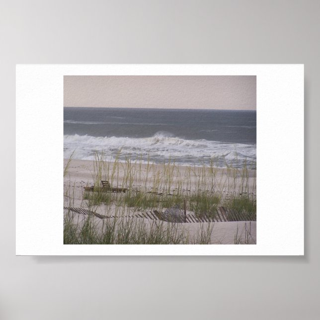 Affiches Orange Beach II (Devant)