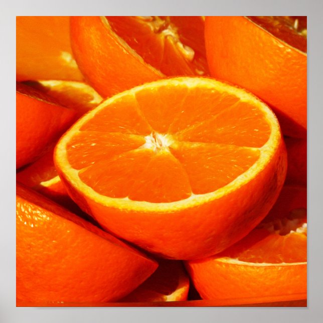 Affiches Oranges Photograph (Devant)