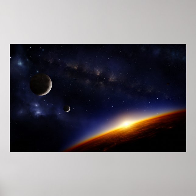 Affiches Orbite (Devant)