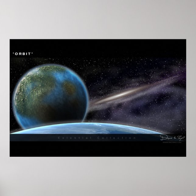 Affiches Orbite (Devant)