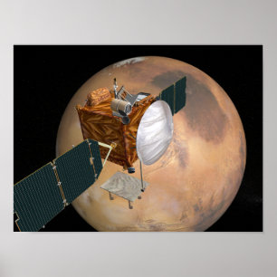 Affiches Orbiter de télécommunications Mars