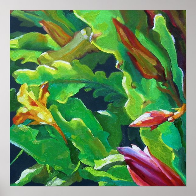 Affiches Orchid Cactus 4 (Devant)