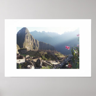 Affiches Orchidées au Machu Picchu