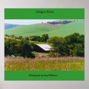 Affiches Oregon Farm