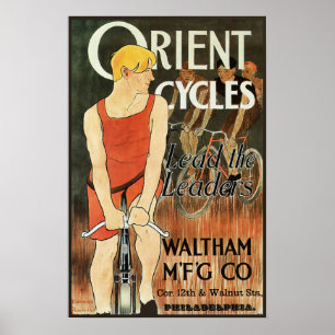 Affiches Orient Cycles Publicité Vintage Vélo