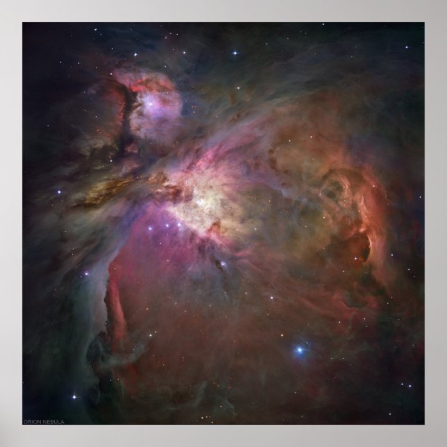 Affiches Orion Nebula (Devant)